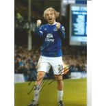 Tom Davies Everton Signed 12x 8 inch football photo. Good Condition. All autographs come with a