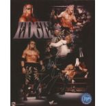 Wrestling Edge signed 10x8 colour montage photo. Adam Joseph Copeland (born October 30, 1973) is a