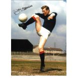 Billy McNeil Scotland Signed 16 x 12 inch football photo. Good Condition. All autographs come with