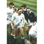 Bill Beaumont Signed 12 x 8 inch rugby colour photo. Good Condition. All autographs come with a