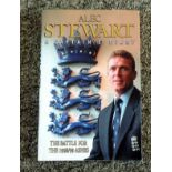 Cricket Alec Stewart A Captains Diary signed inside by the former Surrey and England player. Good