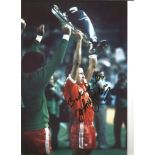 John Mcgovern Notts Forest Signed 12 x 8 inch football photo. Good Condition. All autographs come