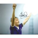 Football Trevor Steven signed 10x8 colour photo pictured in action for Everton. Trevor McGregor