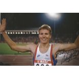 Athletics Roger Black signed 12x8 colour photo. Roger Anthony Black MBE (born 31 March 1966) is a