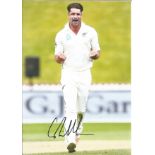 Cricket Colin de Grandhomme signed 12x8 colour photo. Colin de Grandhomme (born 22 July 1986) is a