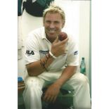 Cricket Shane Warne signed 12x8 colour photo. Shane Keith Warne (born 13 September 1969) is an