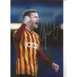 Andy Halliday Bradford Signed 12 x 8 inch football photo. Good Condition. All autographs come with a