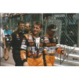 Motor Racing Jos Verstappen signed 12x8 colour photo pictured during his time in Formula One. Good