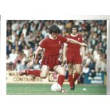 Tommy Smith Liverpool Signed 10 x 8 inch football photo. Good Condition. All autographs come with