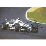 Motor Racing Jenson Button signed 7x5 colour photo pictured driving in 2000 for Williams in