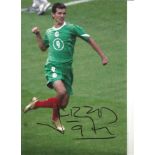 Jared Borgetti Mexico Signed 12x 8 inch football photo. Good Condition. All autographs come with a