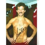 Graeme Souness Liverpool Signed 12 x 8 inch football photo. Good Condition. All autographs come with