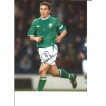 Football Matt Holland 10x8 Signed Colour Photo Pictured In Action For Republic Of Ireland. Good