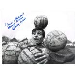 Gordon West Everton Signed 16 x 12 inch football photo. Good Condition. All autographs come with a