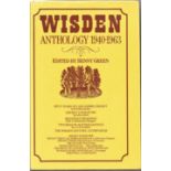 Cricket Wisden Anthology 1940-1963 hardback book edited by Benny Green. 1007 pages. Good