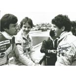 Motor Racing Jody Scheckter signed 12x8 black and white photo. Jody David Scheckter (born 29 January