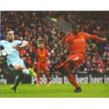 Georginio Wijnaldum signed 10x8 colour photo pictured in action for Liverpool. Good Condition. All