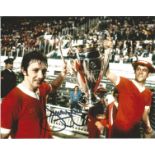 Football Jimmy Case signed 10x8 colour photo pictured with the European Cup while with Liverpool.