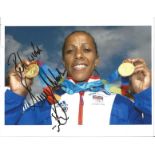 Olympics Kelly Holmes signed 10x8 colour photo. Dame Kelly Holmes DBE (born 19 April 1970) is a