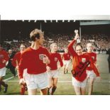 Ray Wilson 66 England Signed 12 x 8 inch football photo. Good Condition. All autographs come with