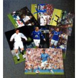 Football collection 6 assorted signed colour photos from some well-known names such as a James