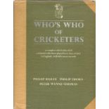 Cricket Whos Who of Cricketers hardback book a complete who's who of all cricketers who have
