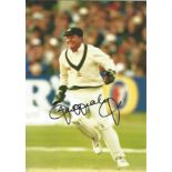 Cricket Ian Healy signed 12x8 colour photo. Ian Andrew Healy AO (born 30 April 1964) is an