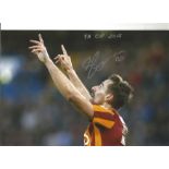 Filipe Morais Bradford Signed 12 x 8 inch football photo. Good Condition. All autographs come with a