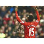 Football Daniel Sturridge signed 8x6 colour photo pictured celebrating during his time with