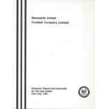 Football Newcastle United Football Company Limited Directors Report and Accounts booklet for the