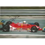 Motor Racing Jody Scheckter signed 12x8 colour photo. Jody David Scheckter (born 29 January 1950) is