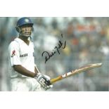 Wasim Jaffer Signed 12 x 8 inch cricket photo. Good Condition. All autographs come with a