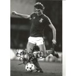 Terry Butcher Ipswich City Signed 12 x 8 inch football photo. Good Condition. All autographs come