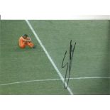 Eljero Elia Holland Signed 12 x 8 inch football photo. Good Condition. All autographs come with a