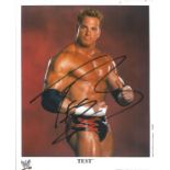 Wrestling Test signed 10x8 colour photo. Andrew James Robert Patrick Martin (March 17, 1975 -