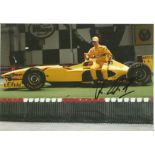 Motor Racing Ralf Schumacher signed 12x8 colour photo pictured while driving for Jordan in Formula