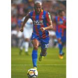 Andros Townsend signed 12x8 colour photo pictured in action for Crystal Palace. Good Condition.