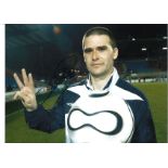 David Healy Northern Ireland Signed 16 x 12 inch football photo. Good Condition. All autographs come