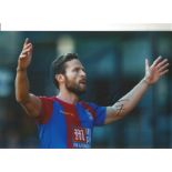 Yohan Cabaye Crystal Palace Signed 12 x 8 inch football photo. Good Condition. All autographs come