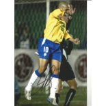 Alex Brazil Signed 12 x 8 inch football photo. Good Condition. All autographs come with a