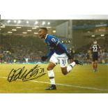 Ademola Lookman Everton Signed 12 X 8 inch football photo. Good Condition. All autographs come with