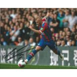 Max Meyer signed 10x8 colour photo pictured in action for Crystal Palace. Good Condition. All