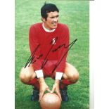 Ron Yeats Liverpool Signed 12 x 8 inch football photo. Good Condition. All autographs come with a