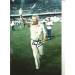 Billy Bingham Northern Ireland Signed 12 x 8 inch football photo. Good Condition. All autographs