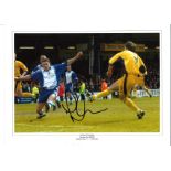 Dougie Freedman Crystal Palace Signed 16 x 12 inch football photo. Good Condition. All autographs