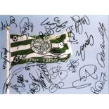 Celtic Legends Multi Celtic Signed 16 x 12 inch football photo. Good Condition. All autographs