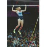 Athletics Holly Bleasdale signed 12x8 colour photo. Holly Bethan Bradshaw (née Bleasdale, born 2