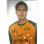 Cricket Marcus North signed 12x8 colour photo. Marcus James North (born 28 July 1979) is a former