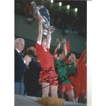 Phil Thompson Liverpool Signed 12 x 8 inch football photo. Good Condition. All autographs come