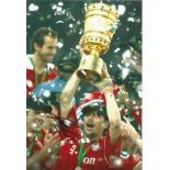 Claudio Pizarro Bayern Signed 12 x 8 inch football photo. Good Condition. All autographs come with a